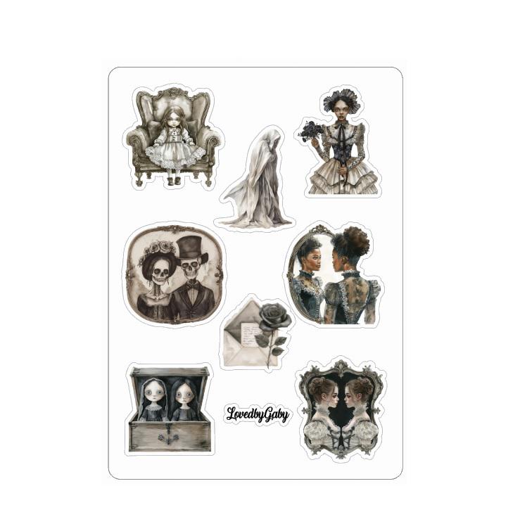 LovedbyGaby stickers Haunted