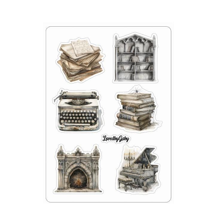 LovedbyGaby stickers Haunted