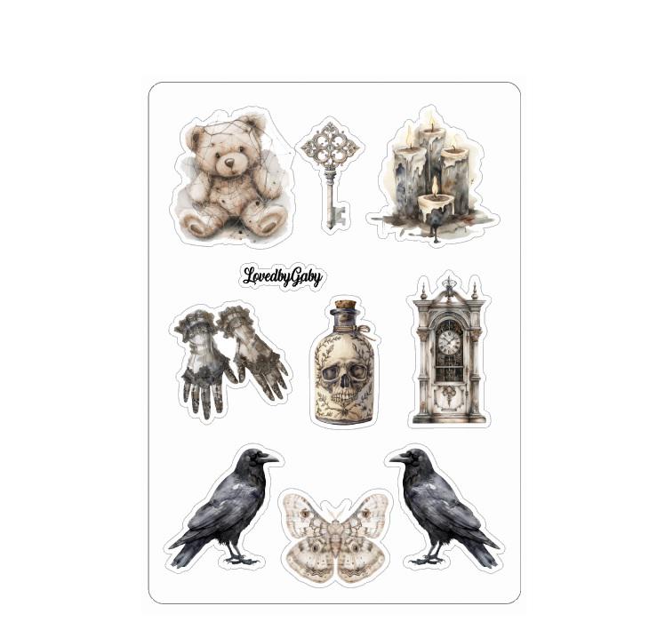 LovedbyGaby stickers Haunted