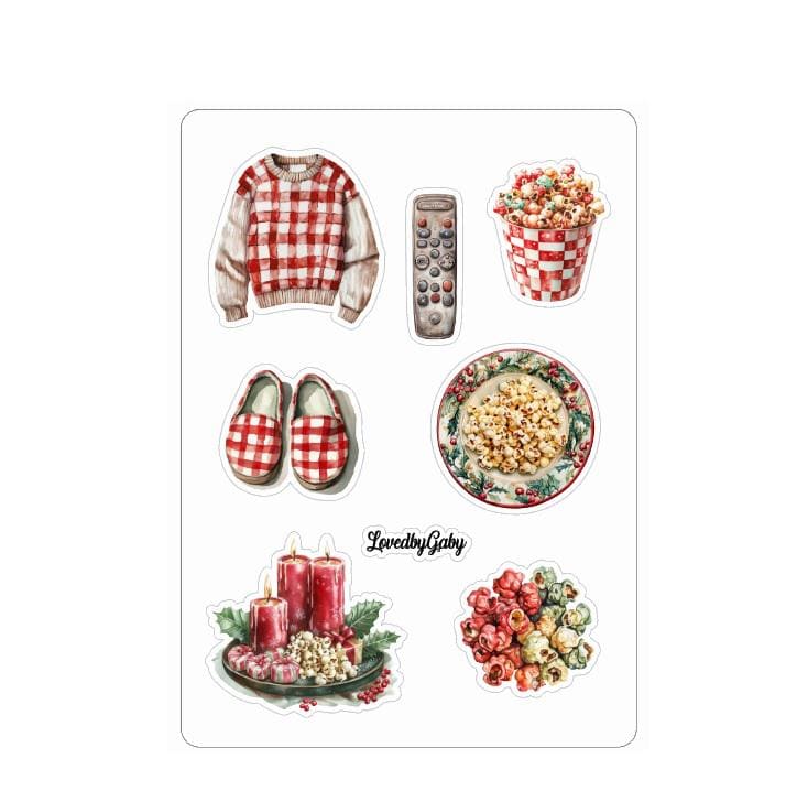 LovedbyGaby stickers Christmas movie
