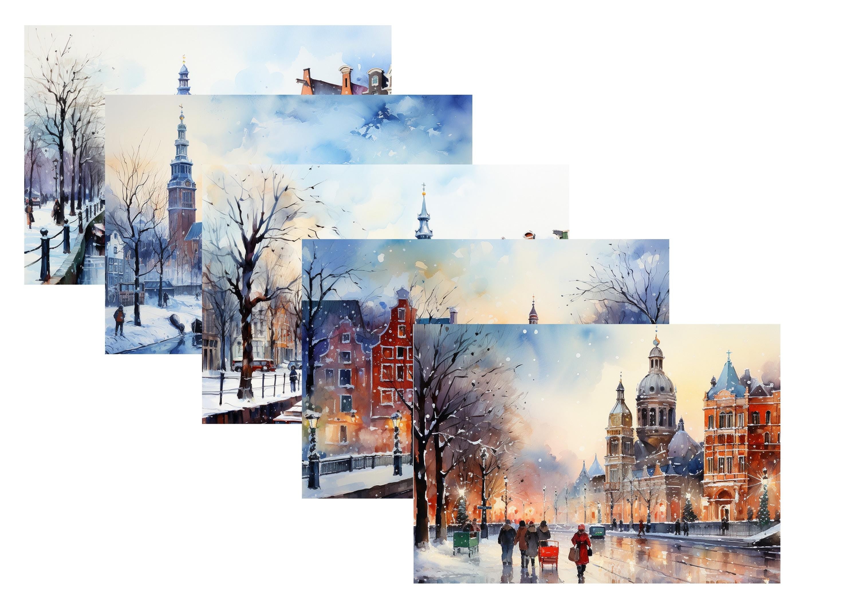 LovedbyGaby A4 journalpapers set Holland
