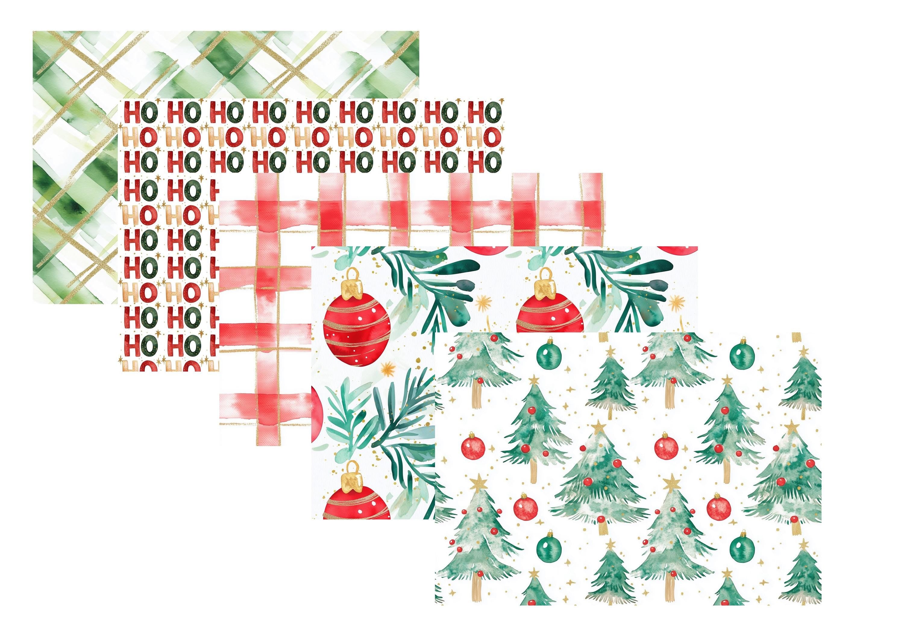 LovedbyGaby A4 journalpaper set Kids Christmas