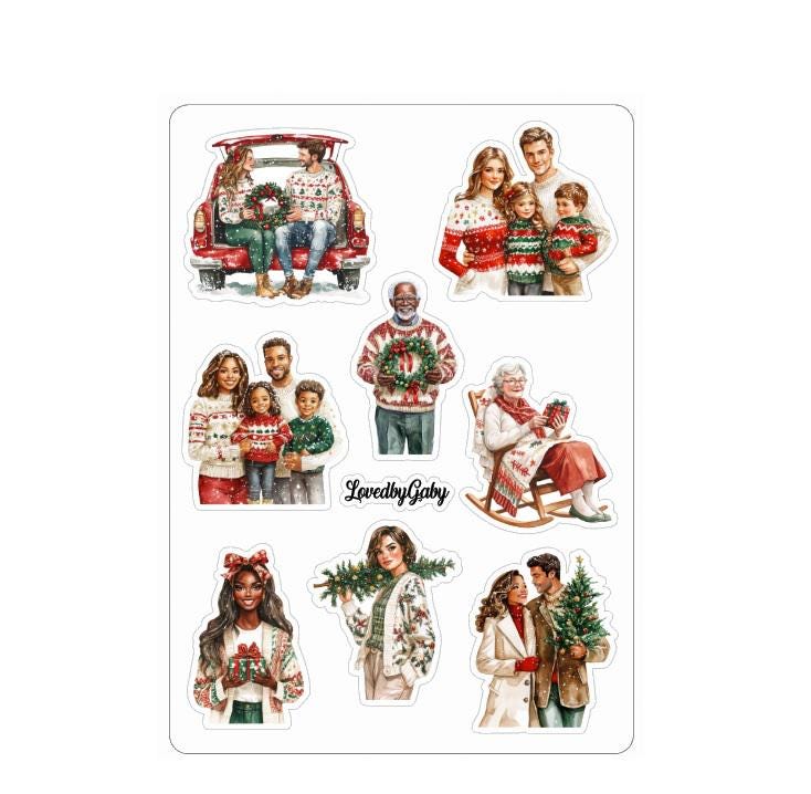 LovedbyGaby stickers Family holidays