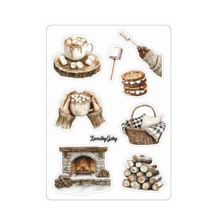 LovedbyGaby stickers cosy cabin