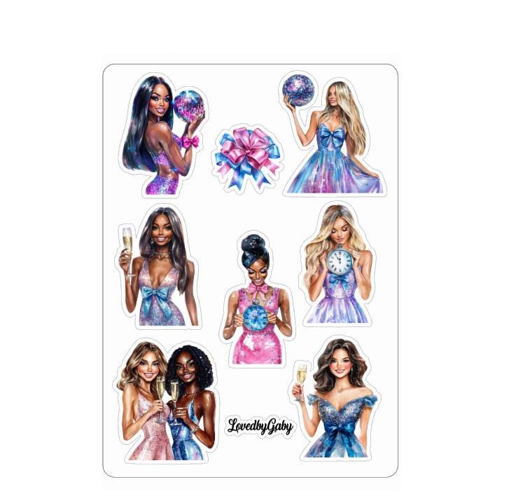 LovedbyGaby stickers Bright newyear