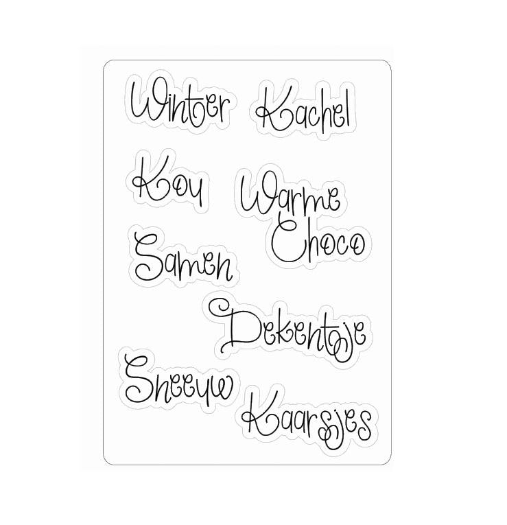 LovedbyGaby stickers woordjes