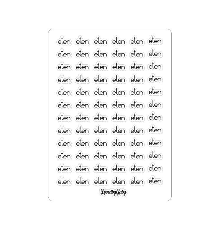LovedbyGaby stickers bujo diverse 2