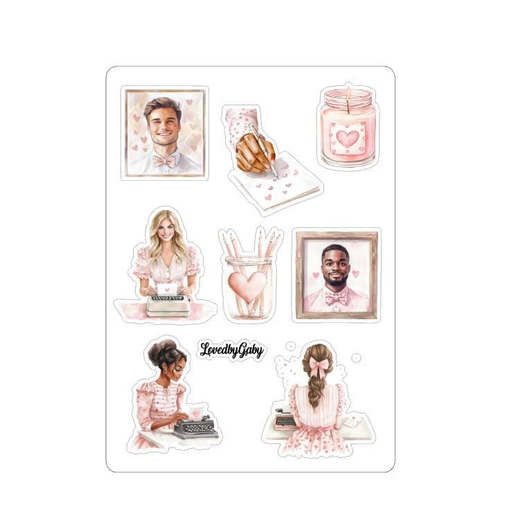 LovedbyGaby stickers Love letters