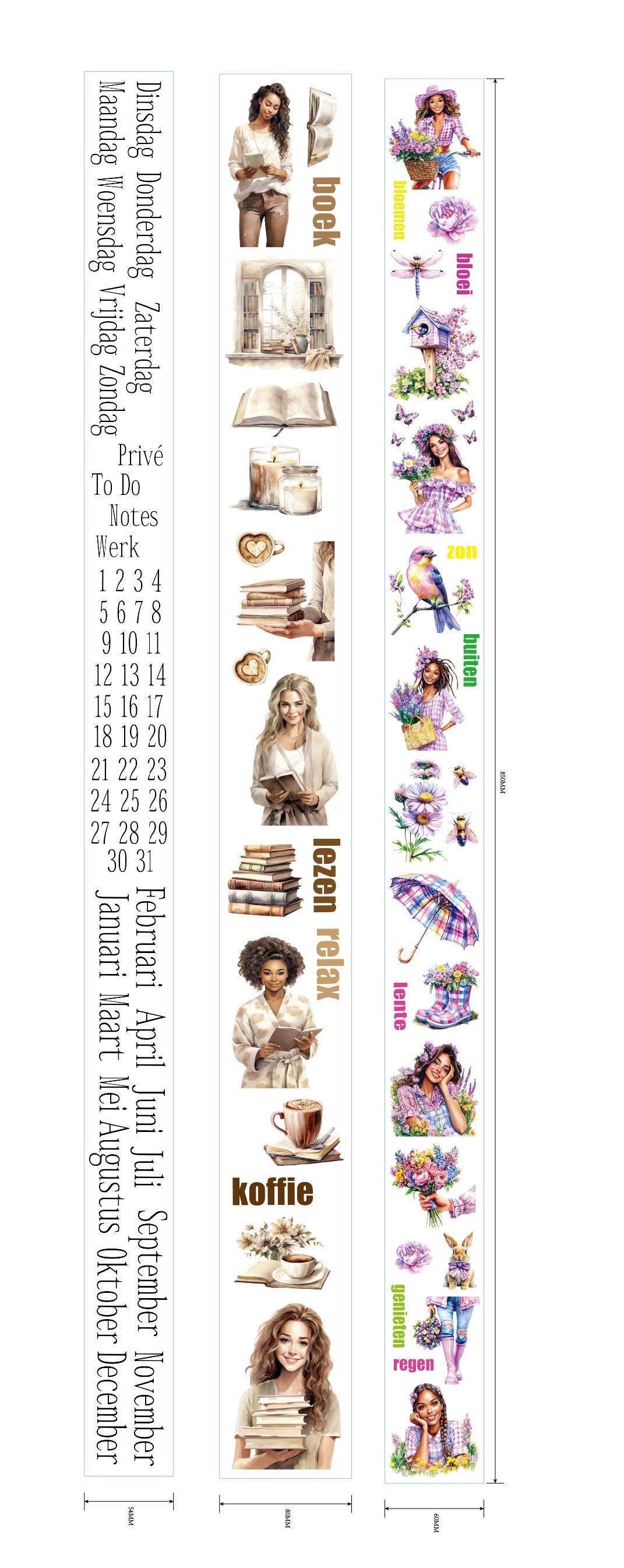 LovedbyGaby Pettapes Flowerseason, books and coffee and Bujo