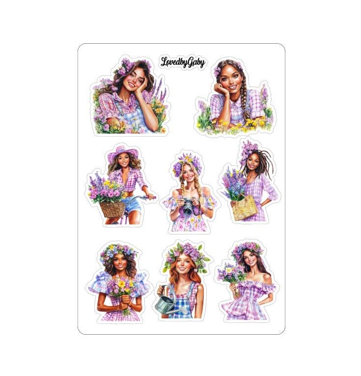 LovedbyGaby stickers Flower season
