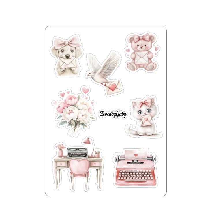 LovedbyGaby stickers Love letters