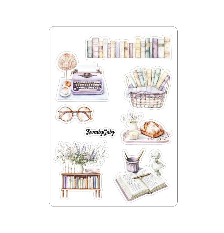 LovedbyGaby stickers Wildflower Novel