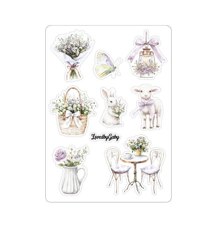 LovedbyGaby stickers Wildflower Novel