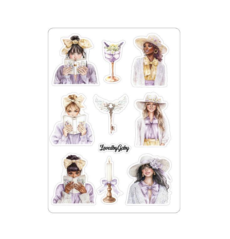 LovedbyGaby stickers Wildflower Novel