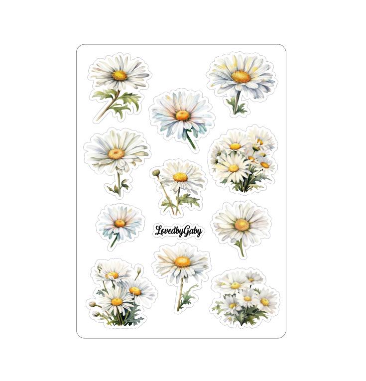 LovedbyGaby stickers Daisies