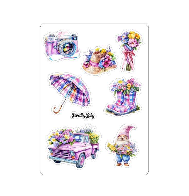 LovedbyGaby stickers Flower season