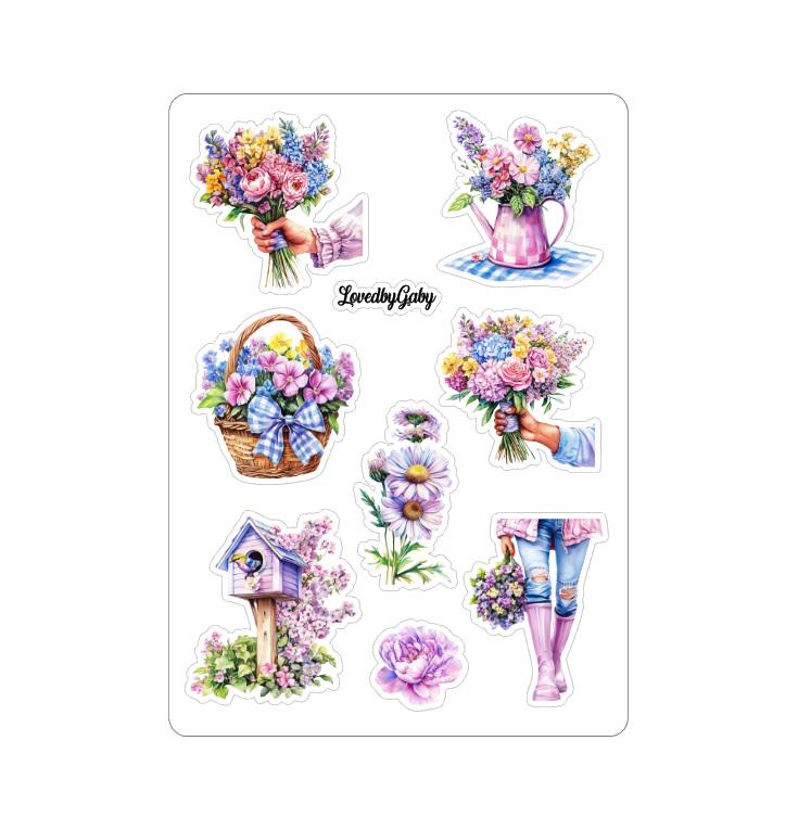 LovedbyGaby stickers Flower season