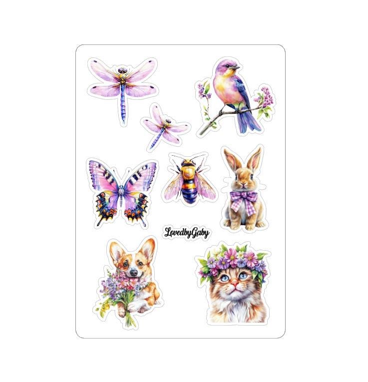 LovedbyGaby stickers Flower season