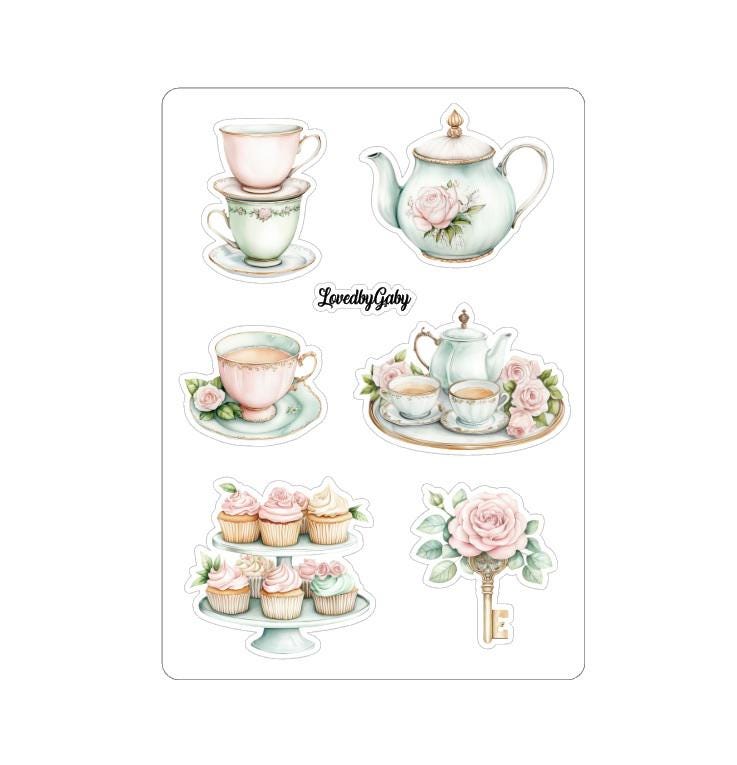 LovedbyGaby stickers Secret Garden