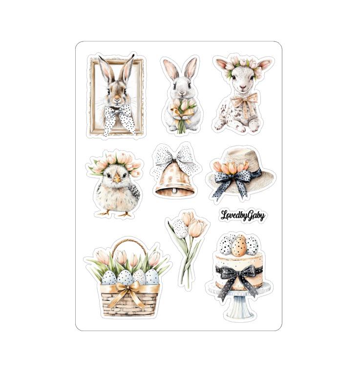 LovedbyGaby stickers Happy easter