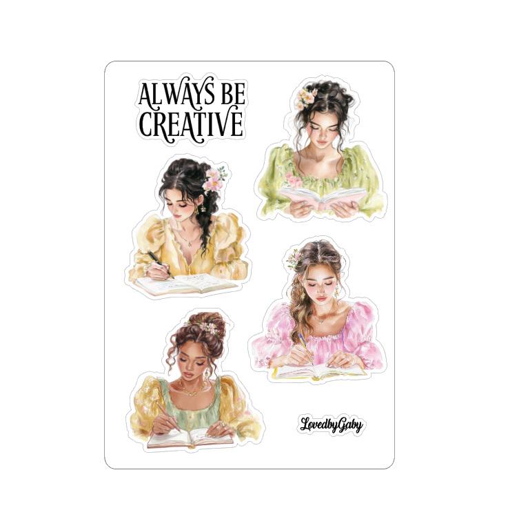 LovedbyGaby stickers Spring planning