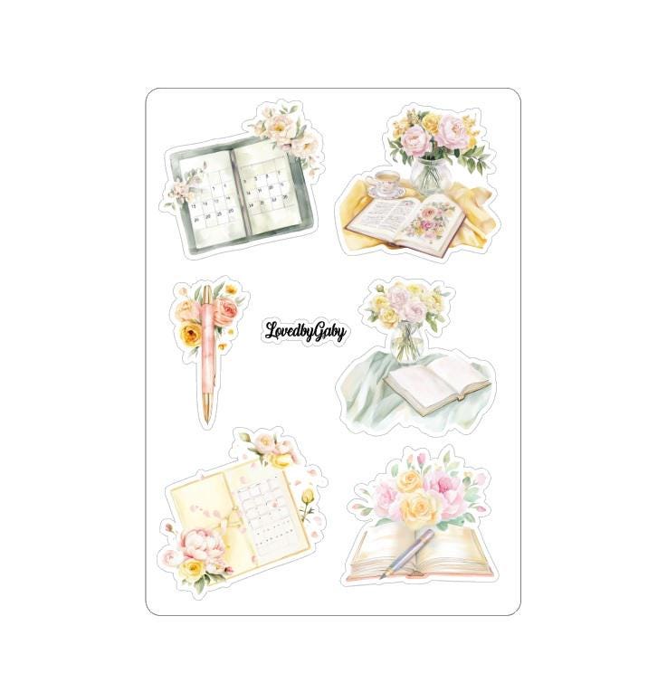 LovedbyGaby stickers Spring planning