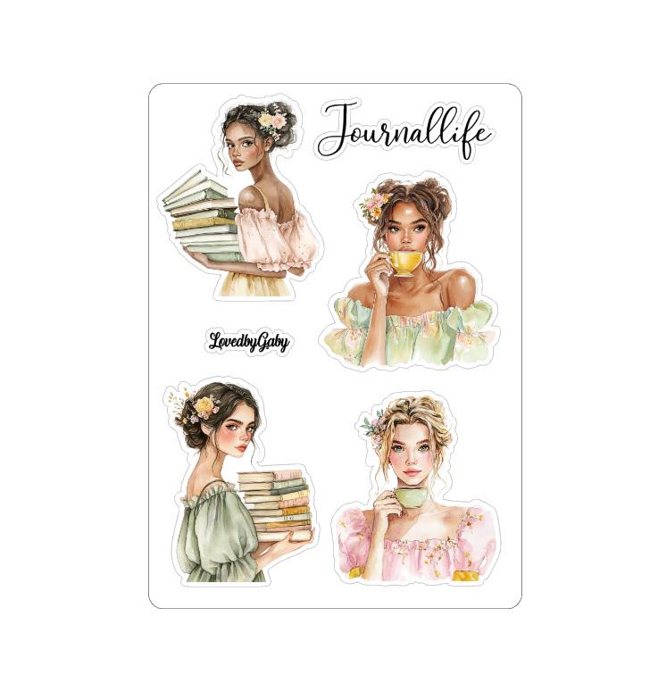 LovedbyGaby stickers Spring planning