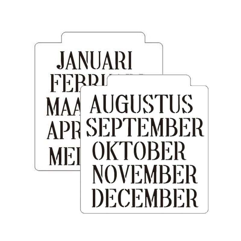 LovedbyGaby planner/journal stencils