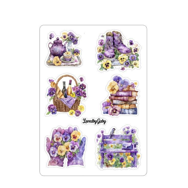 LovedbyGaby stickers Pansy