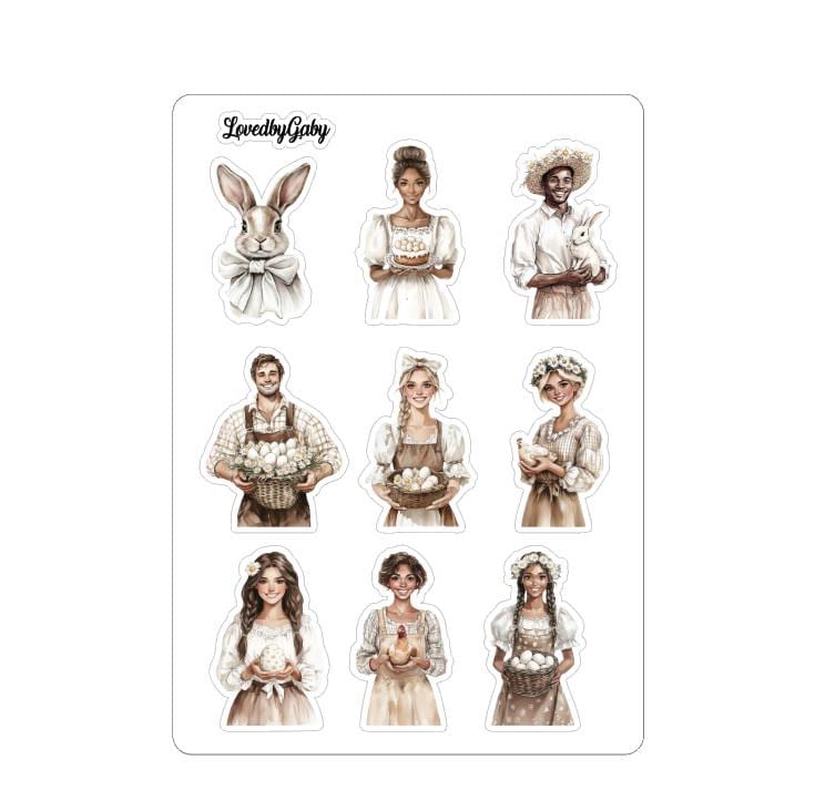 LovedbyGaby stickers country easter