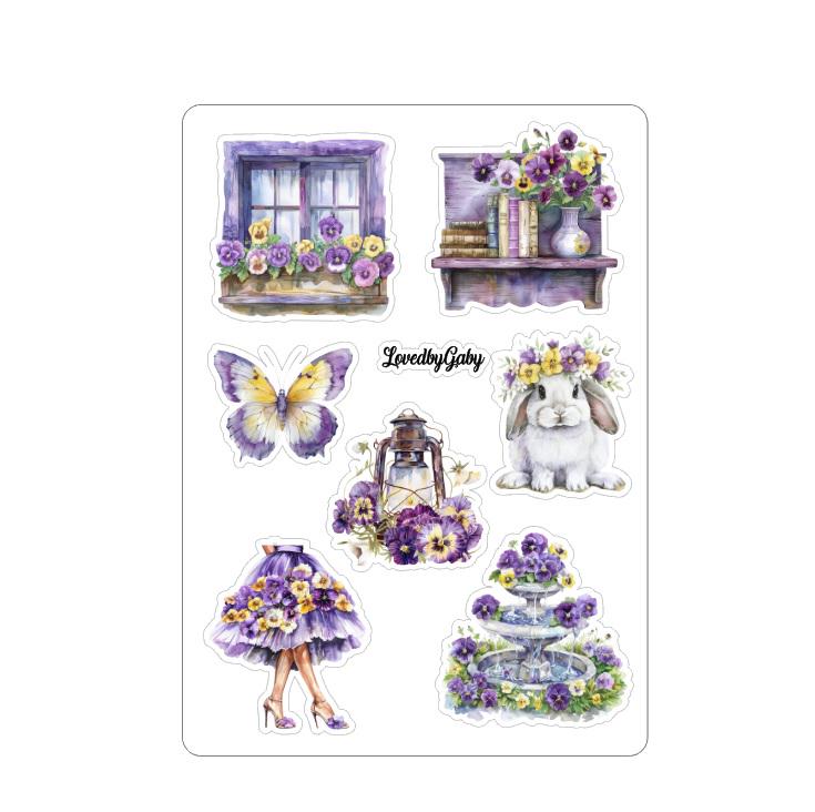 LovedbyGaby stickers Pansy