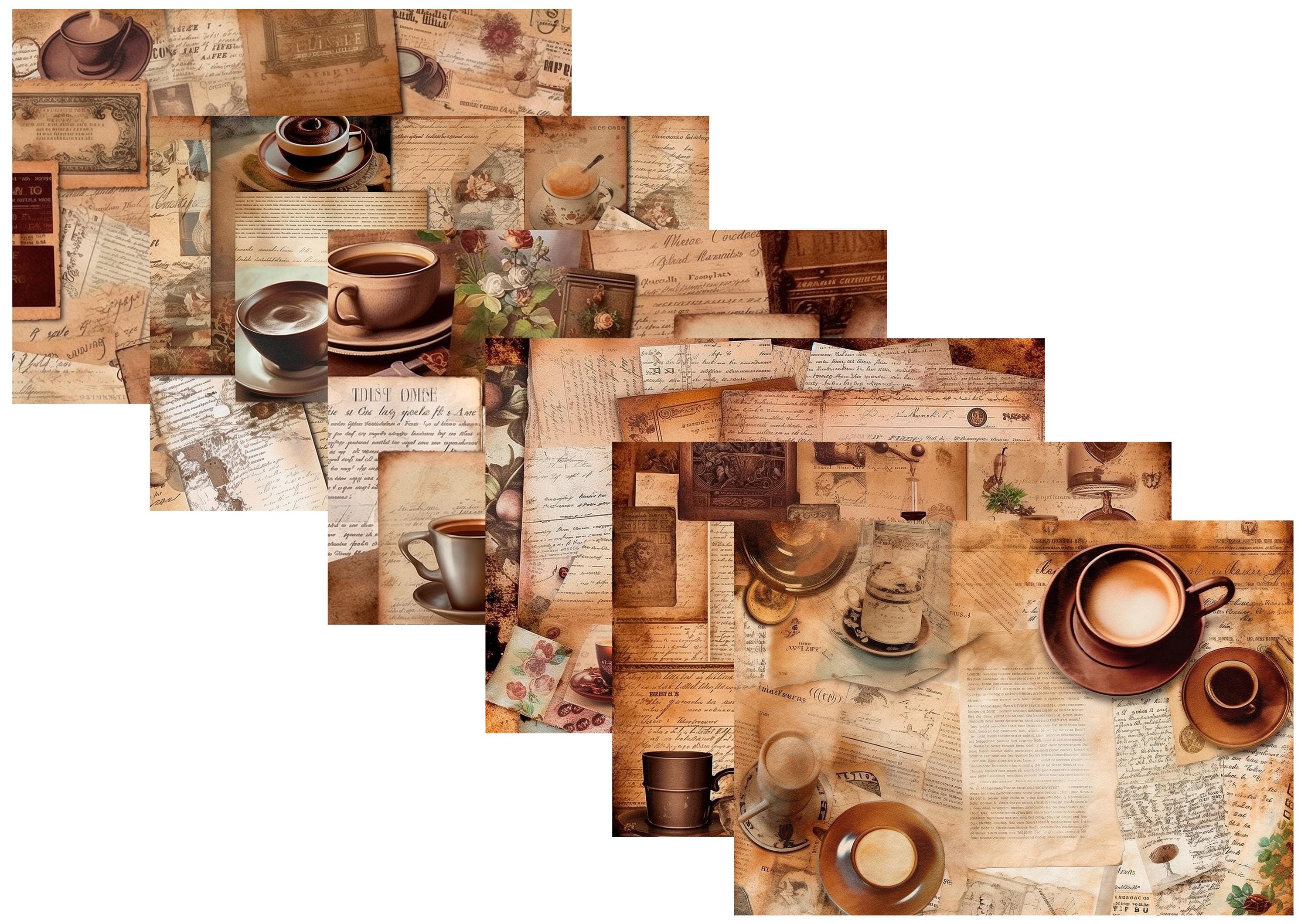 LovedbyGaby A4 journalpaper set Creative coffee