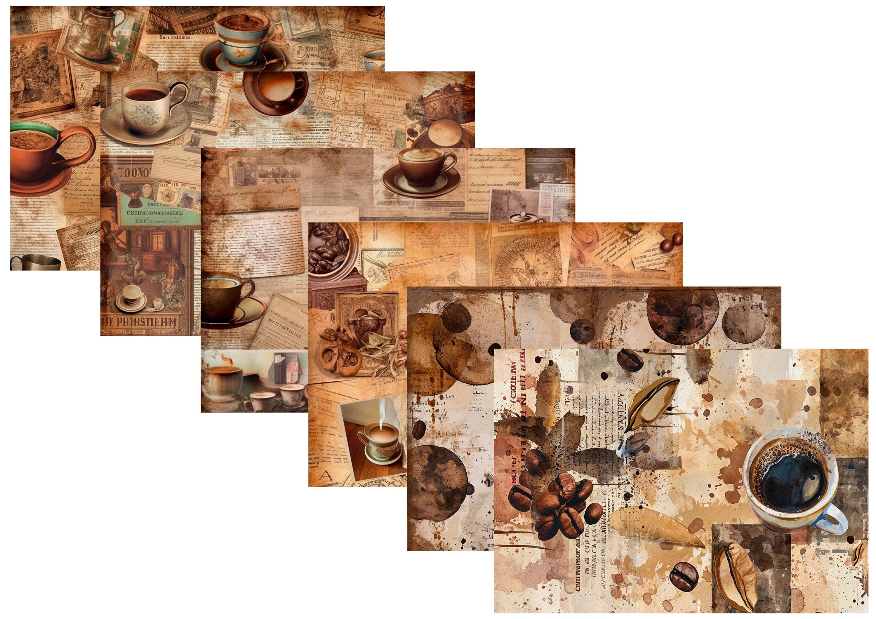LovedbyGaby A4 journalpaper set Creative coffee