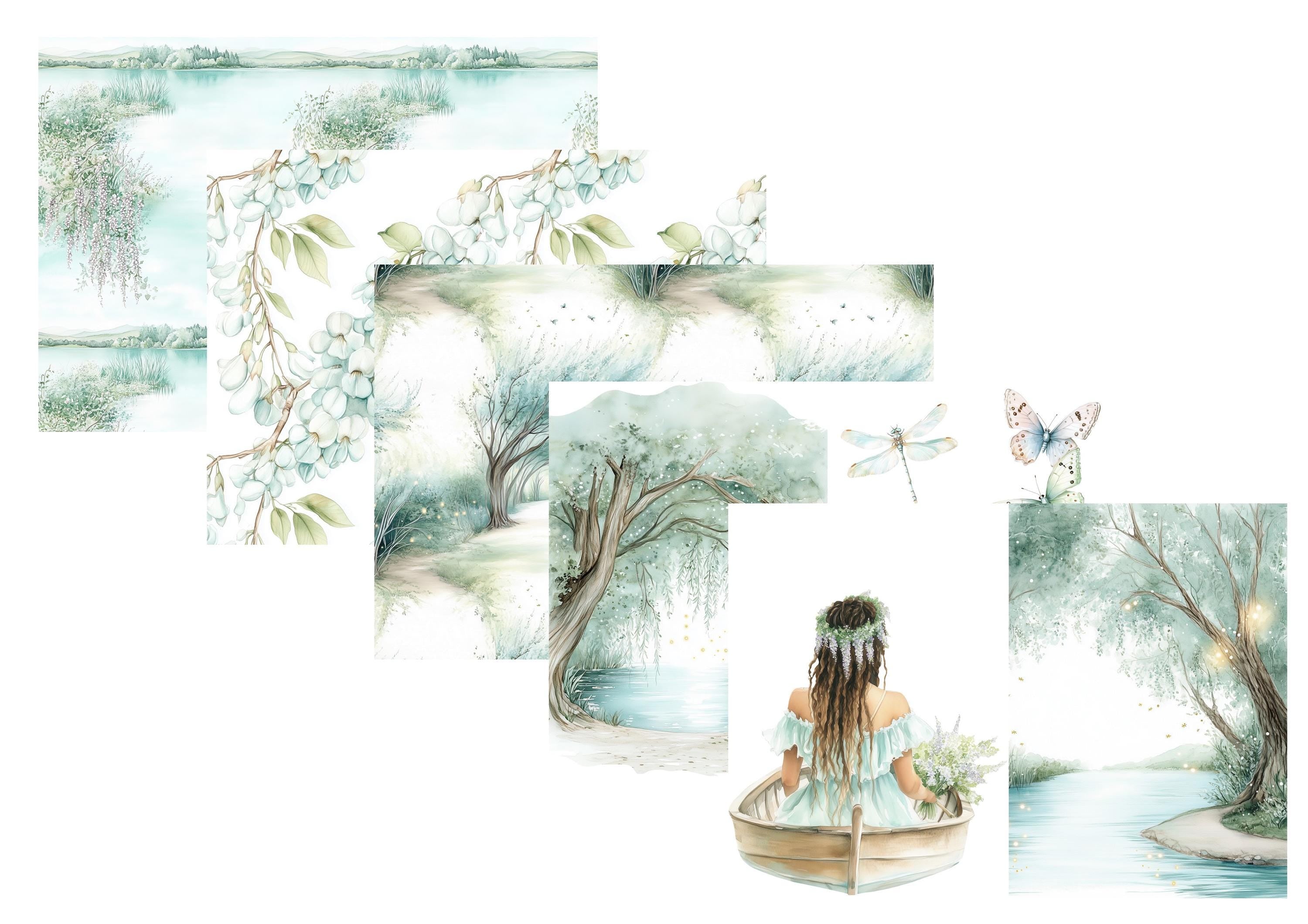 LovedbyGaby A4 journalpaper set Dreamlake
