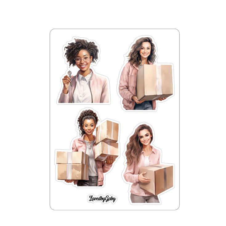 LovedyGaby stickers Moving
