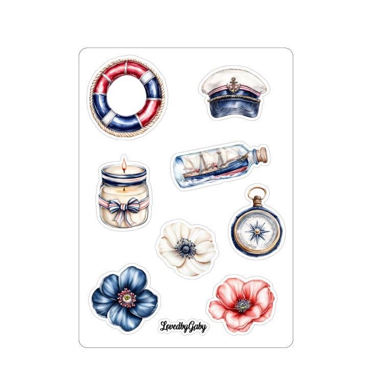 LovedbyGaby stickers Nautical