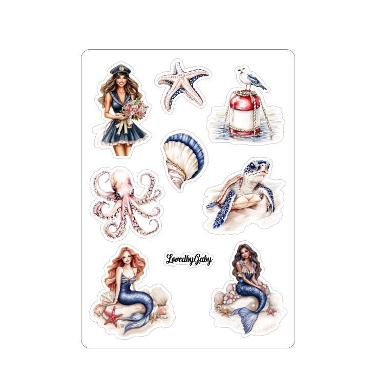 LovedbyGaby stickers Nautical