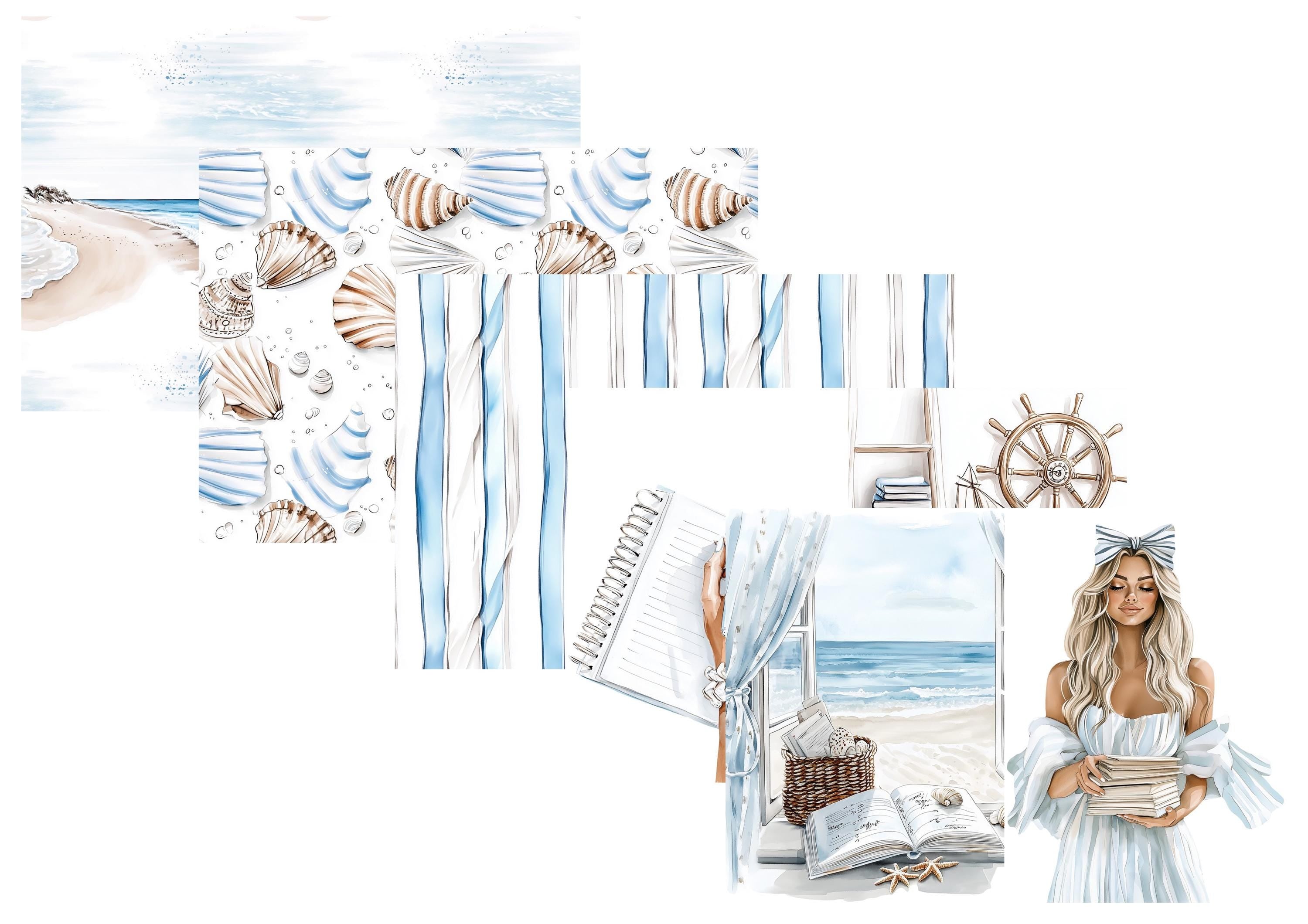 LovedbyGaby A4 journapaper set Coastal planner