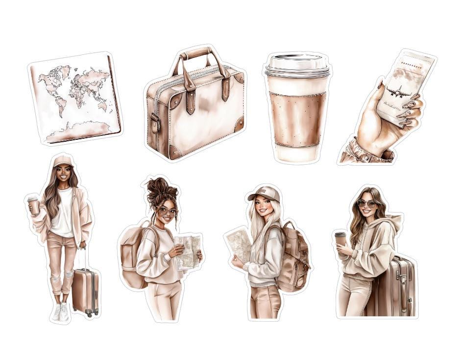 LovedbyGaby stickers ephemera sets