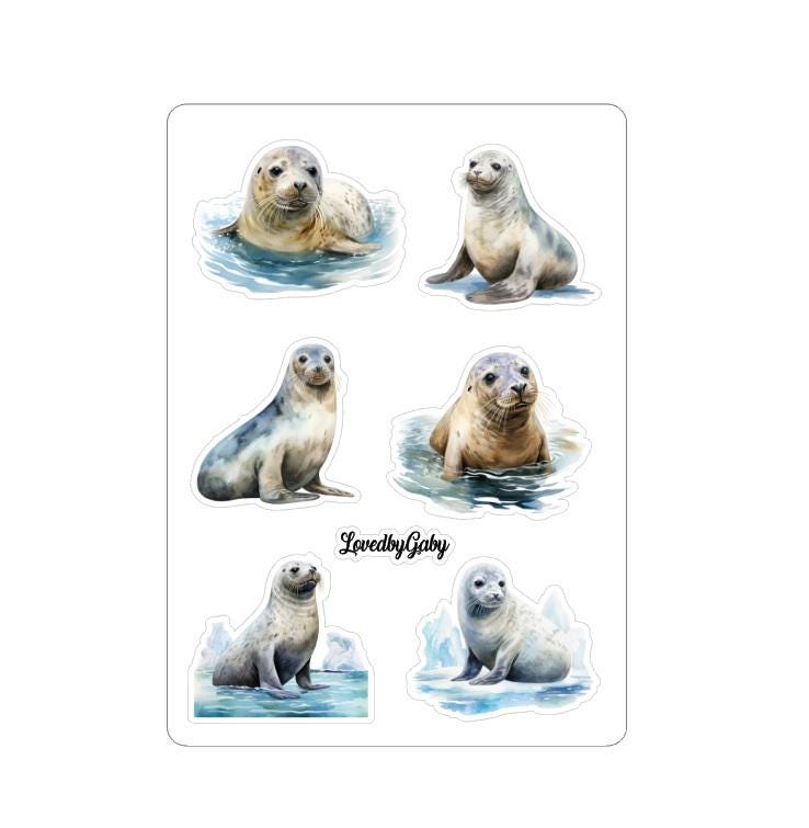 LovedbyGaby stickers Sealife