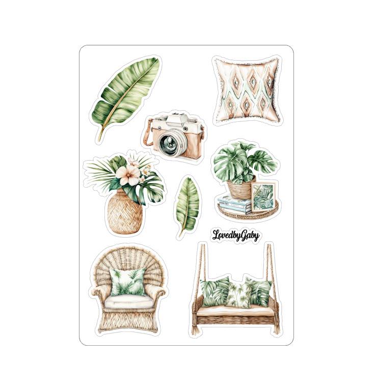 LovedbyGaby stickers Tropical vibes