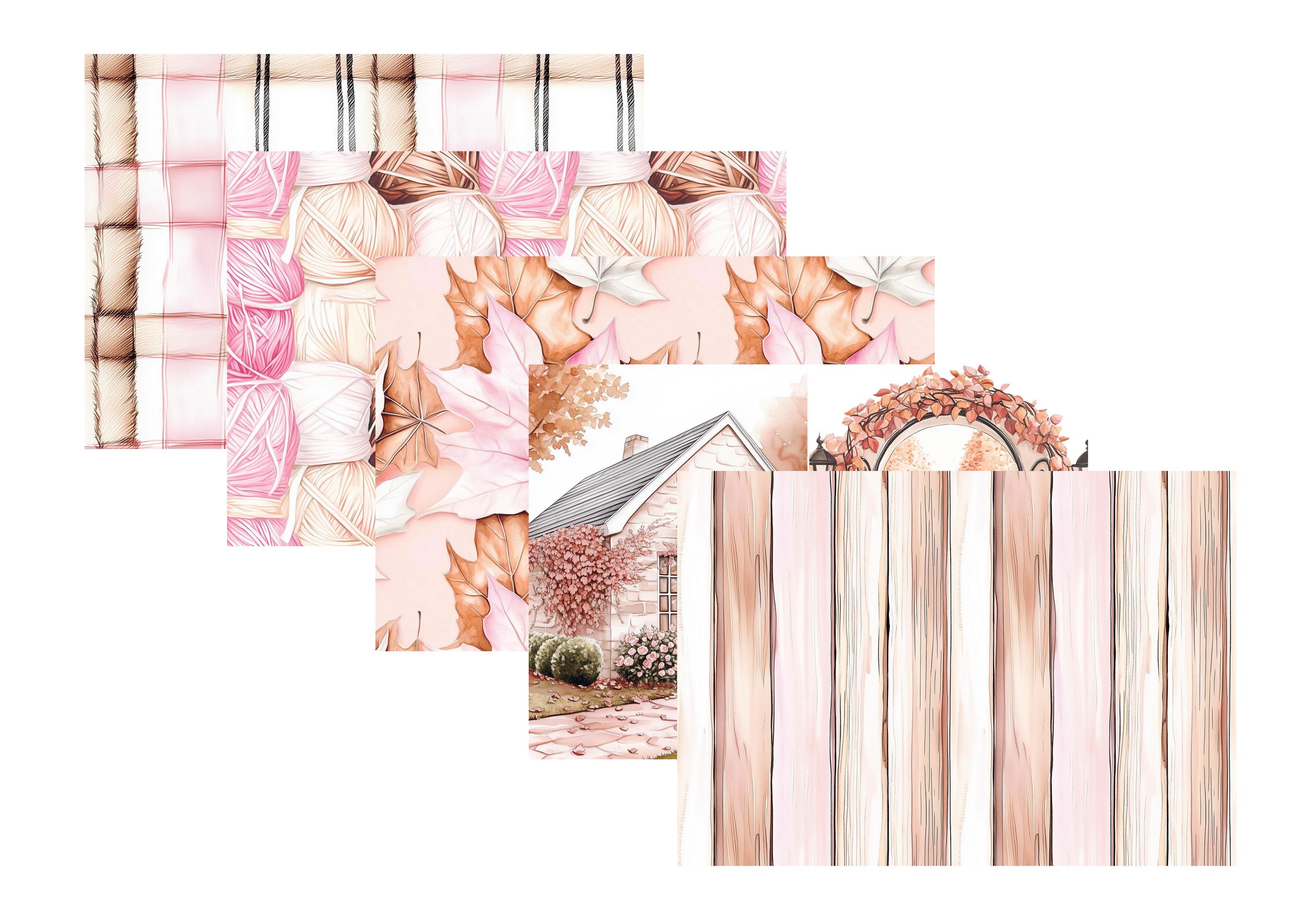 LovedbyGaby A4 journalpaper set Lovely Autumn