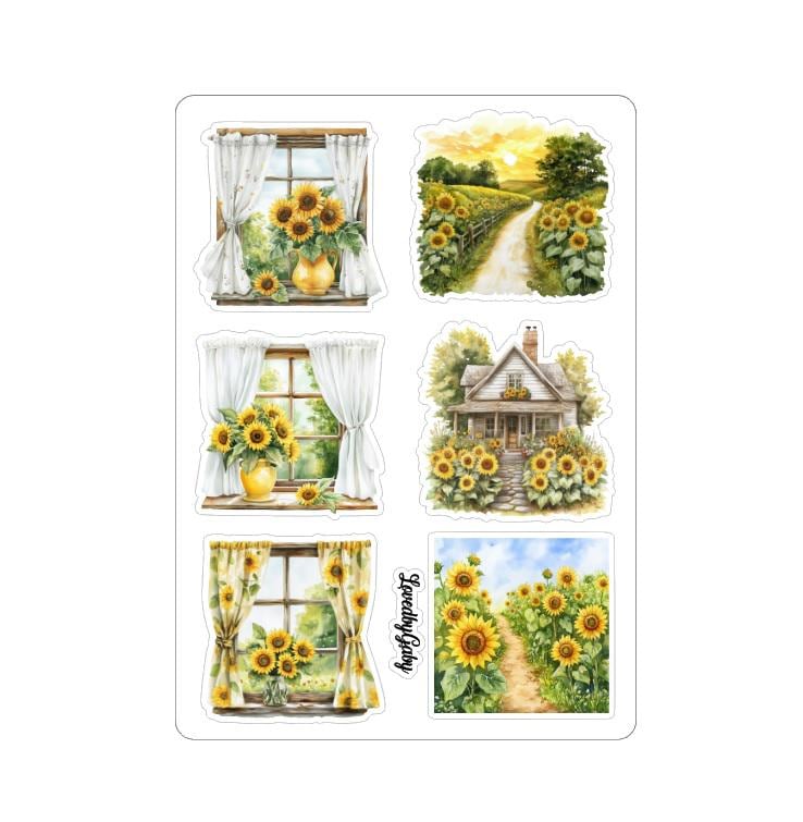 LovedbyGaby stickers Sunflowers