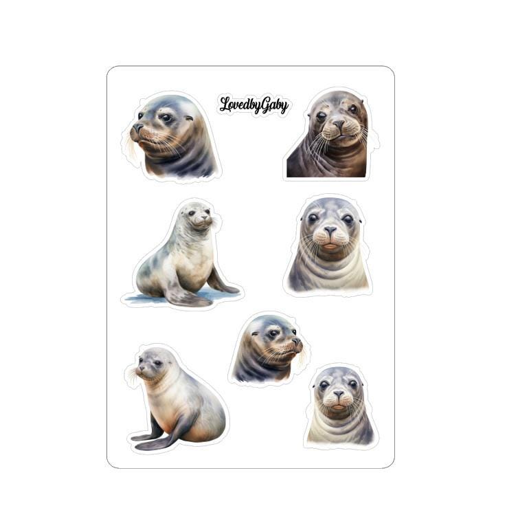 LovedbyGaby stickers Sealife