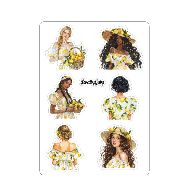 LovedbyGaby stickers Lemon vibes