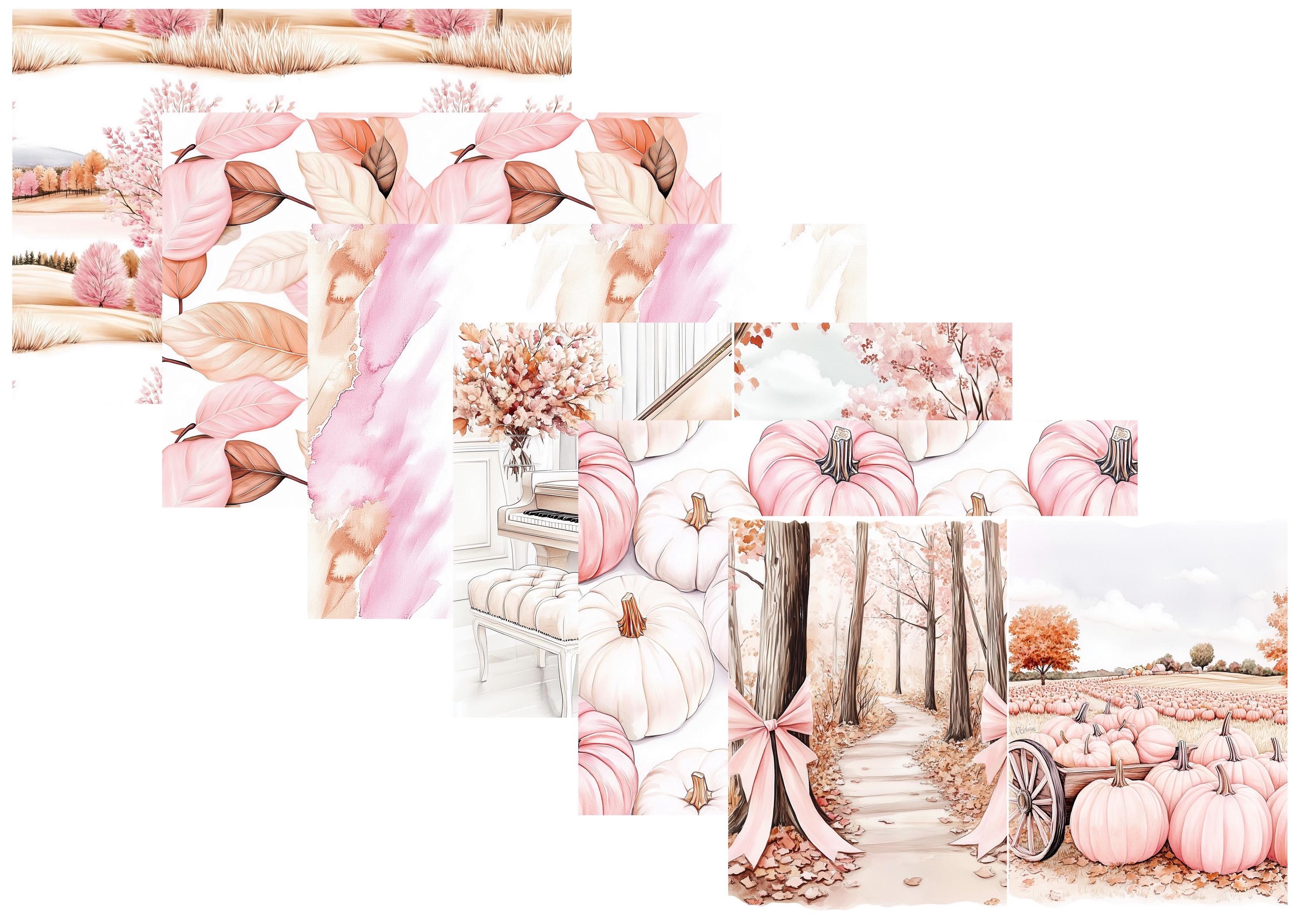 LovedbyGaby A4 journalpaper set Lovely Autumn
