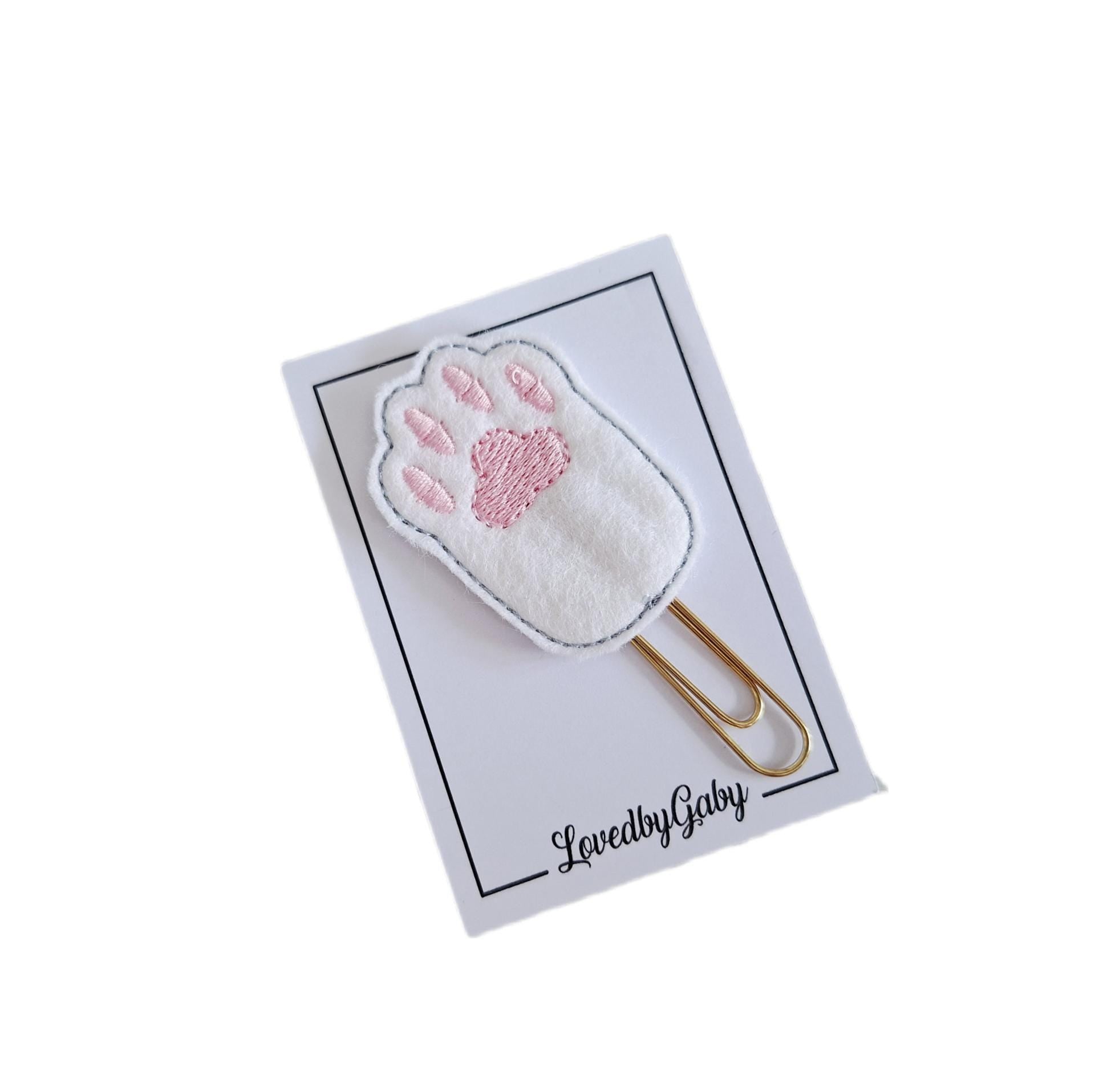 LovedbyGaby paperclips reindeer, hot cocoa and snowman