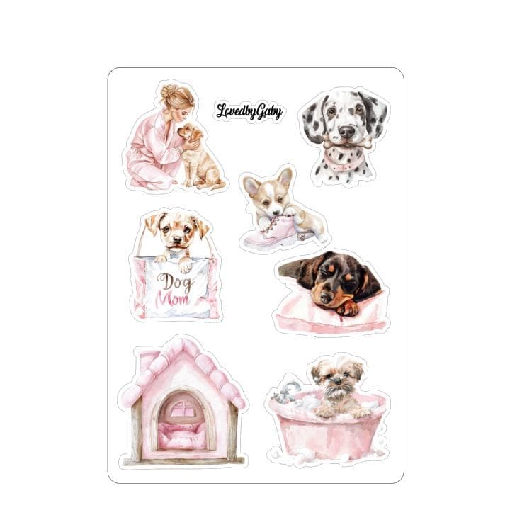 LovedbyGaby stickers dogmom