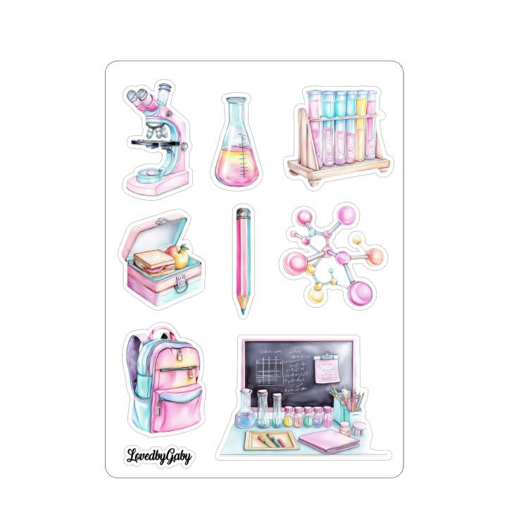LovedbyGaby stickers Back to School