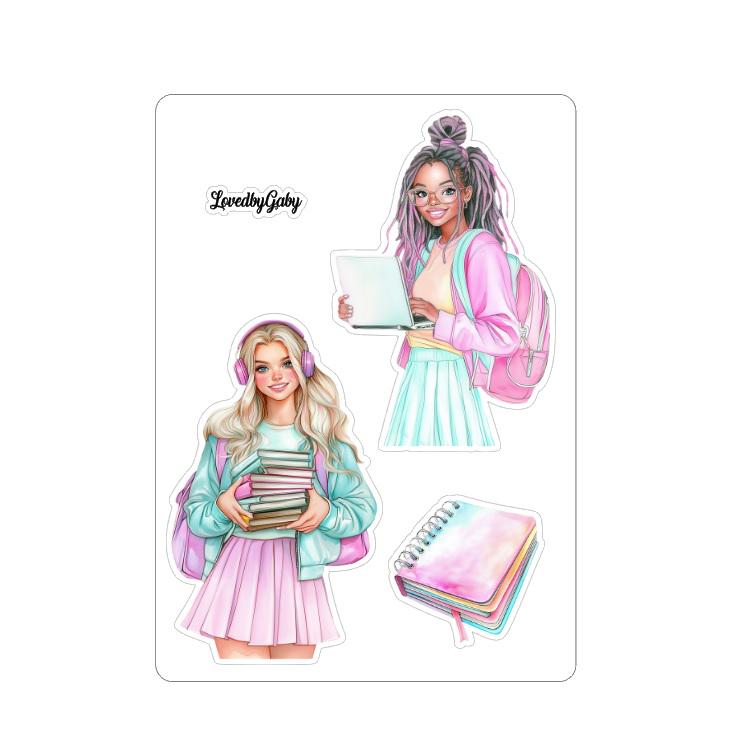 LovedbyGaby stickers Back to School